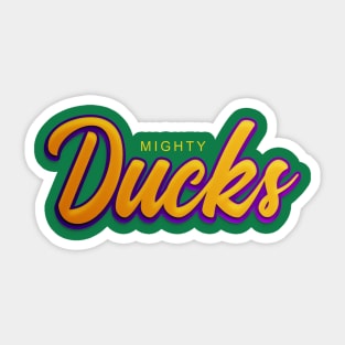 Mighty Ducks Sticker